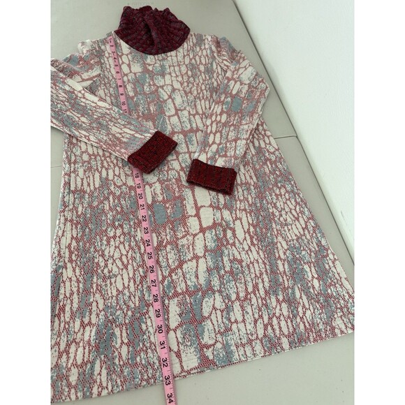 Anthropologie Maeve Mock Turtleneck Long Sleeve Tunic Sweater Dress Size XS - Picture 4 of 9